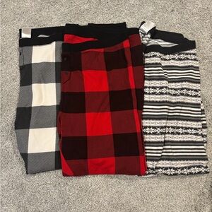 3 Pairs Old Navy Pajama Pants Bundle